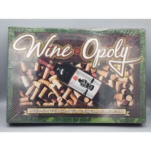 NEW! Sealed Wineopoly Wine Trading Board Game for 2-6 Adults Fun Party Game